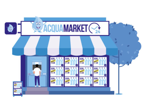 Vending di acqua minerale in bottiglia, una nuova comoda frontiera della distribuzione automatica